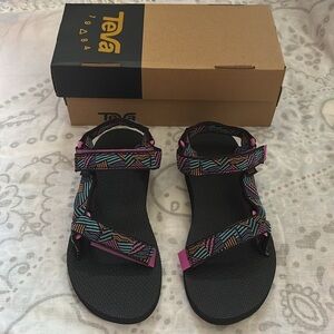 NEW Teva Original Universal Multi-Color Strap Black 1003987-BSBCK